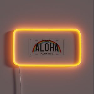 Aloha RGB Neon Sign