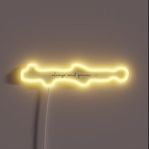 Always And Forever Quote The Originals TVD RGB Neon Sign