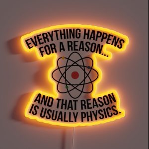 Always Physics RGB Neon Sign