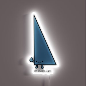 Always Right RGB Neon Sign Always Right RGB Neon Sign