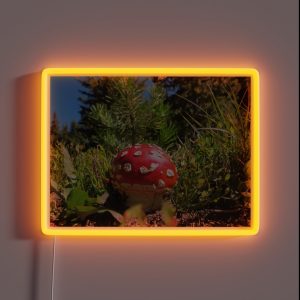 Amanita Muscaria Mushroom RGB Neon Sign Amanita Muscaria Mushroom RGB Neon Sign