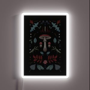 Amanita Muscaria Mushroom RGB Neon Sign