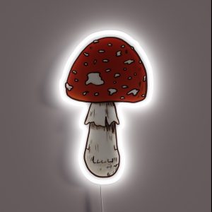 Amanita Muscaria Mushroom RGB Neon Sign
