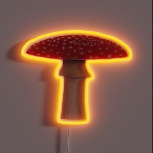 Amanita Muscaria RGB Neon Sign