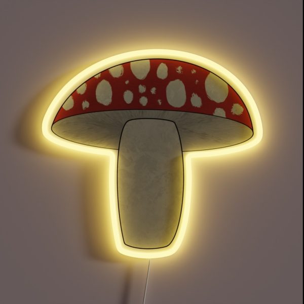 Amanita Muscaria RGB Neon Sign