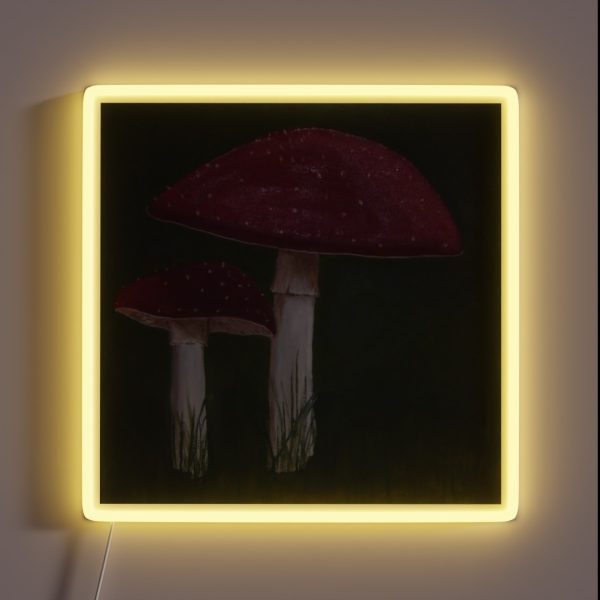 Amanita Muscaria RGB Neon Sign