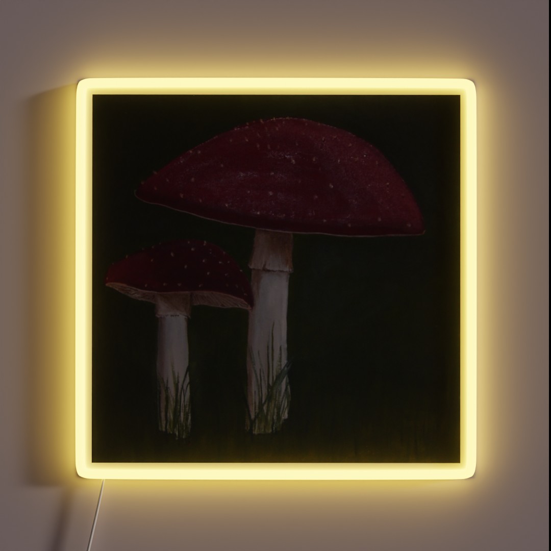 Amanita Muscaria RGB Neon Sign Amanita Muscaria RGB Neon Sign
