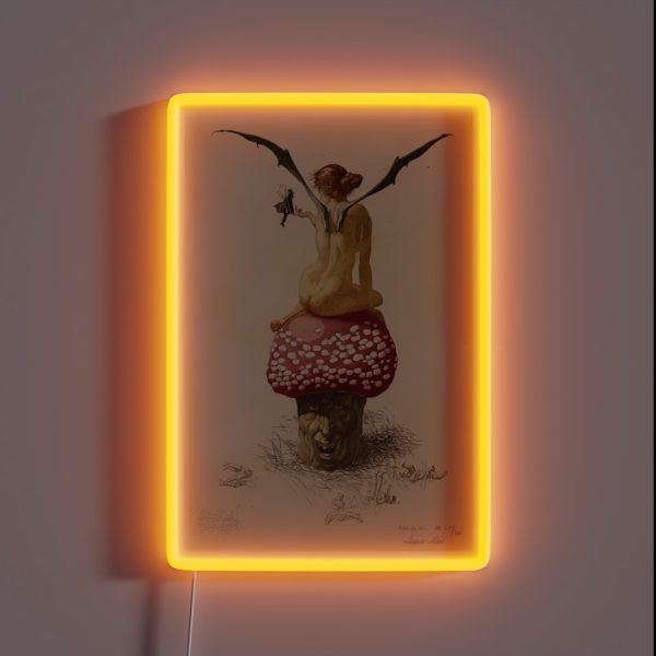 Amanita Muscaria RGB Neon Sign