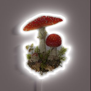 Amanita Muscaria RGB Neon Sign