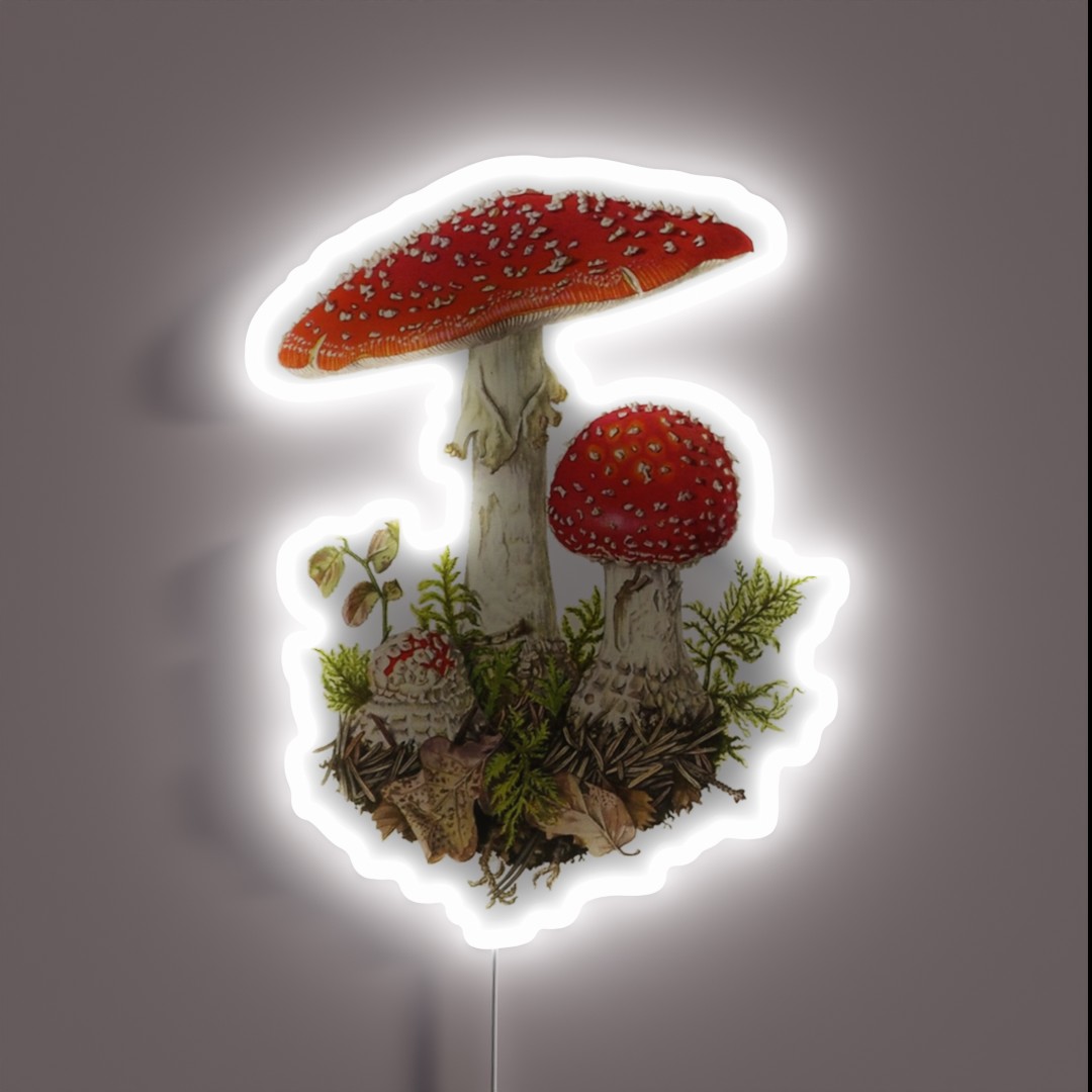 Amanita Muscaria RGB Neon Sign Amanita Muscaria RGB Neon Sign