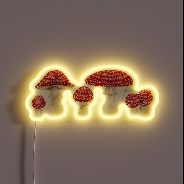 Amanitas RGB Neon Sign