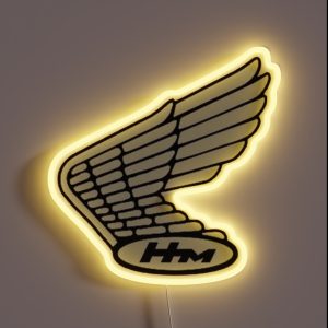 Amazing Honda Motor Vintage RGB Neon Sign
