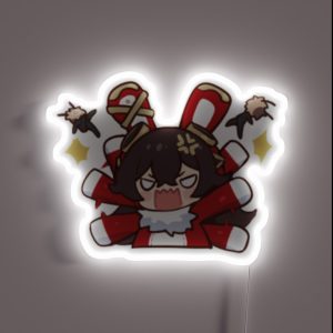 Amber Genshin Impact Chibi RGB Neon Sign