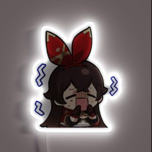 Amber Genshin Impact Chibi RGB Neon Sign