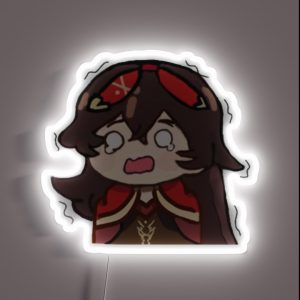 Amber Genshin Impact Chibi RGB Neon Sign Amber Genshin Impact Chibi RGB Neon Sign