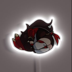 Amber Genshin Impact Chibi RGB Neon Sign