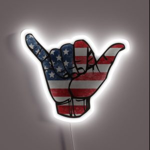 America Surf RGB Neon Sign America Surf RGB Neon Sign