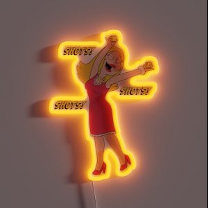 American Dad Francine RGB Neon Sign American Dad Francine RGB Neon Sign