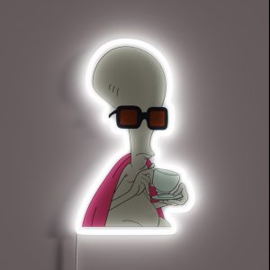 American Dad Roger RGB Neon Sign