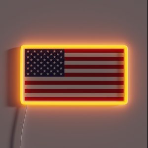 American Flag RGB Neon Sign
