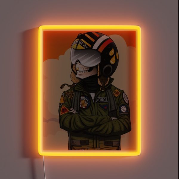 American Haze IPA Voodoo Ranger Beer RGB Neon Sign