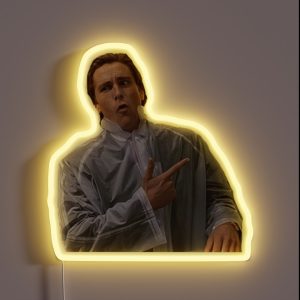 American Psycho Patrick Bateman RGB Neon Sign American Psycho Patrick Bateman RGB Neon Sign