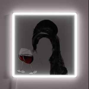 Amy Winehouse RGB Neon Sign
