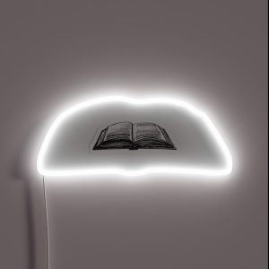 An Open Book RGB Neon Sign