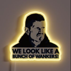 An Unimpressed Guenther Steiner RGB Neon Sign An Unimpressed Guenther Steiner RGB Neon Sign