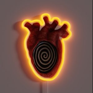 Anatomically Correct Heart RGB Neon Sign