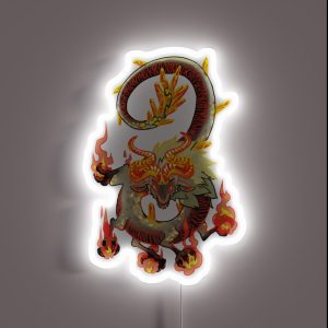 Ancient Dinraal RGB Neon Sign