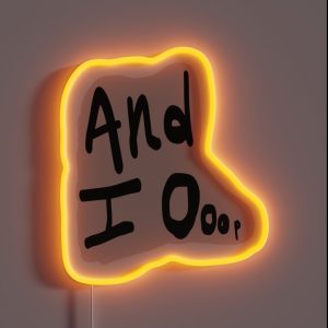 And I Ooop RGB Neon Sign And I Ooop RGB Neon Sign