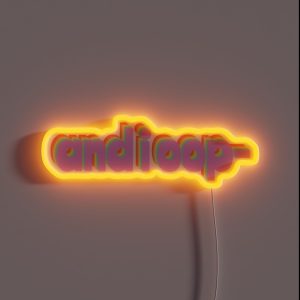 And I Oop RGB Neon Sign
