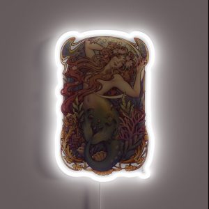 Andersen S Little Mermaid RGB Neon Sign