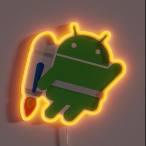 Android RGB Neon Sign