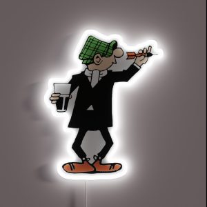 ANDY CAPP DARTS RGB Neon Sign