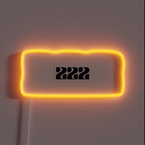 ANGEL 222 RGB Neon Sign
