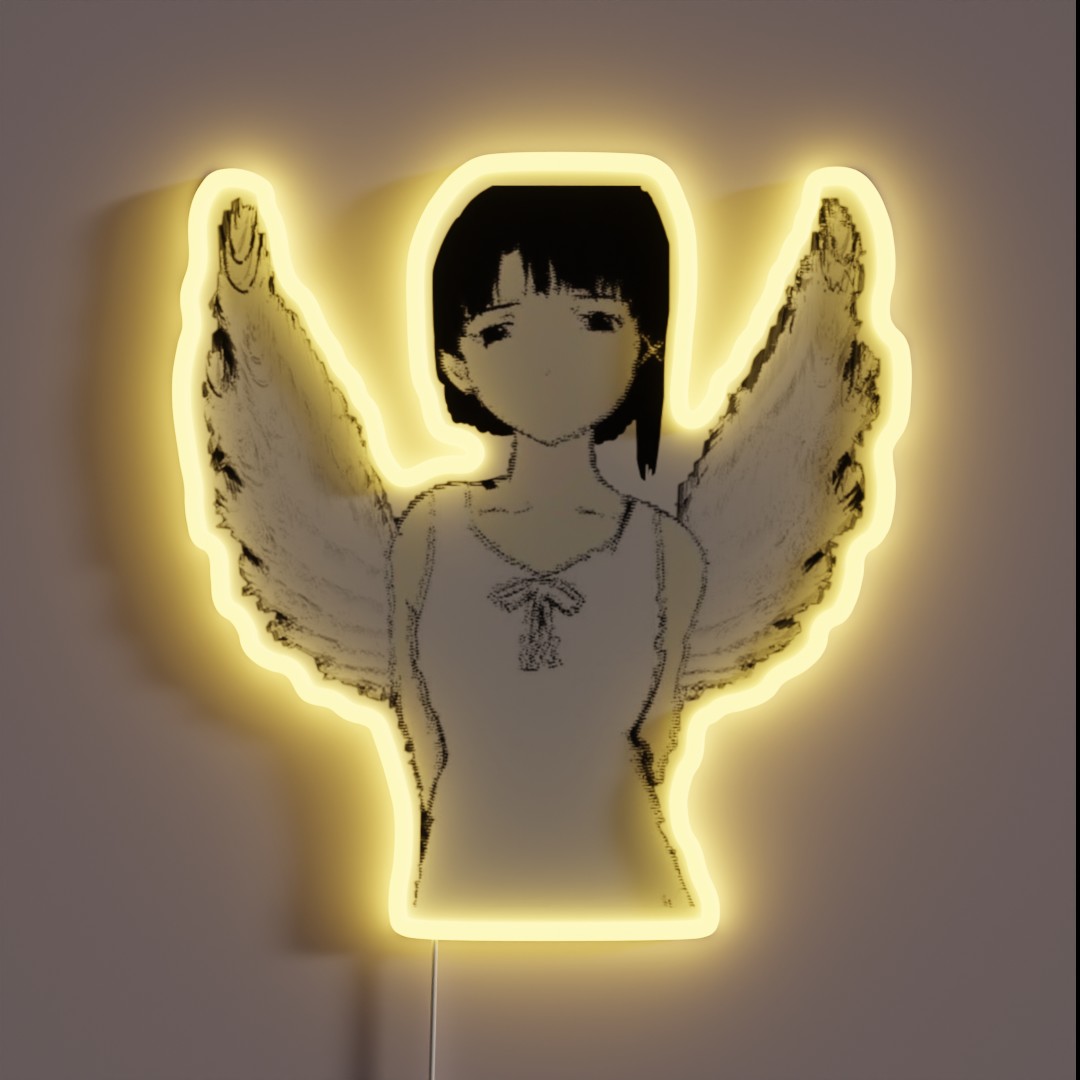 Angel Lain RGB Neon Sign Angel Lain RGB Neon Sign
