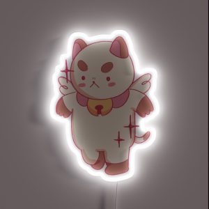 Angel Puppycat RGB Neon Sign