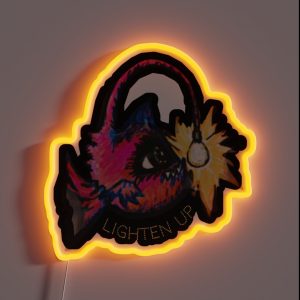 Anglerfish RGB Neon Sign