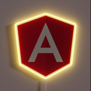 Angular 2 RGB Neon Sign
