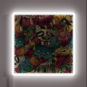 Animal Chaos RGB Neon Sign Animal Chaos RGB Neon Sign
