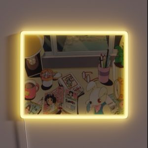 Anime Desk RGB Neon Sign Anime Desk RGB Neon Sign