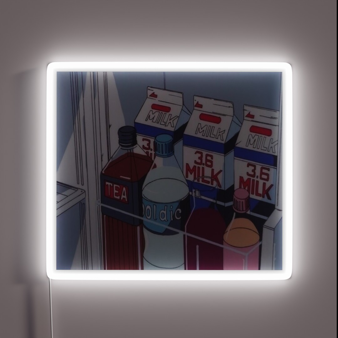 Anime Fridge RGB Neon Sign Anime Fridge RGB Neon Sign
