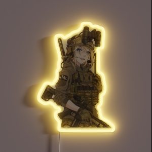 Anime Waifu Operator Series RGB Neon Sign