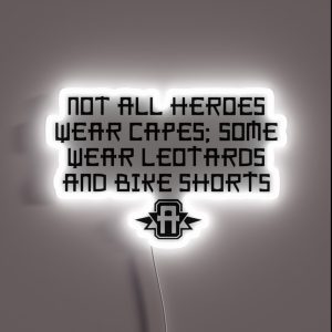 Animorphs Leotards And Bike Shorts RGB Neon Sign