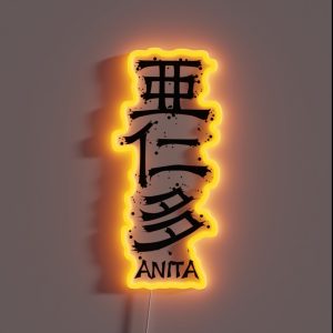 ANITA From Kanji Factory RGB Neon Sign