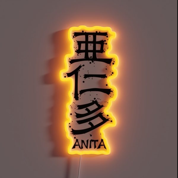 ANITA From Kanji Factory RGB Neon Sign