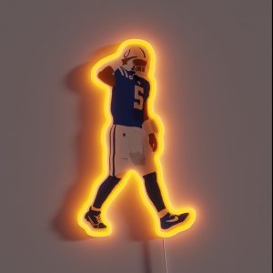 Anthony Richardson 5 RGB Neon Sign