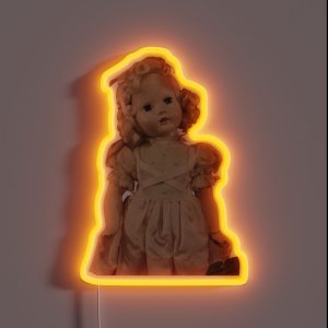 Antique Doll RGB Neon Sign